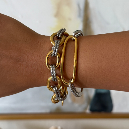 Peter Two Tone Bracelet