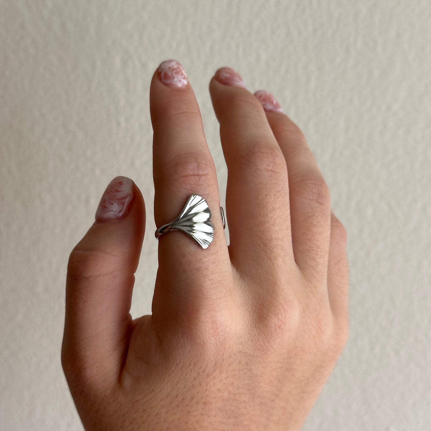 Oleaje Silver Ring