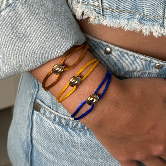 Trinity Bracelet Mustard