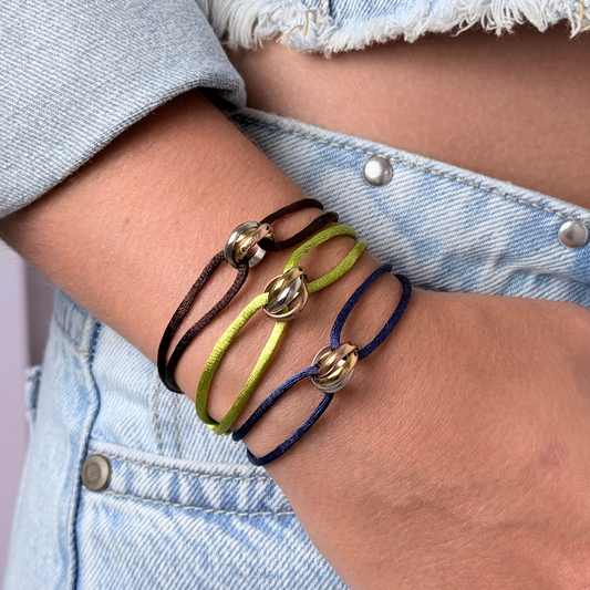 Trinity Bracelet Navy