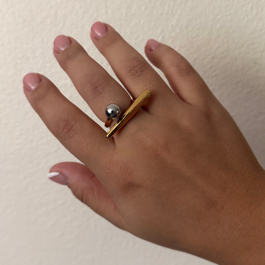 Nana Two Tone Ring