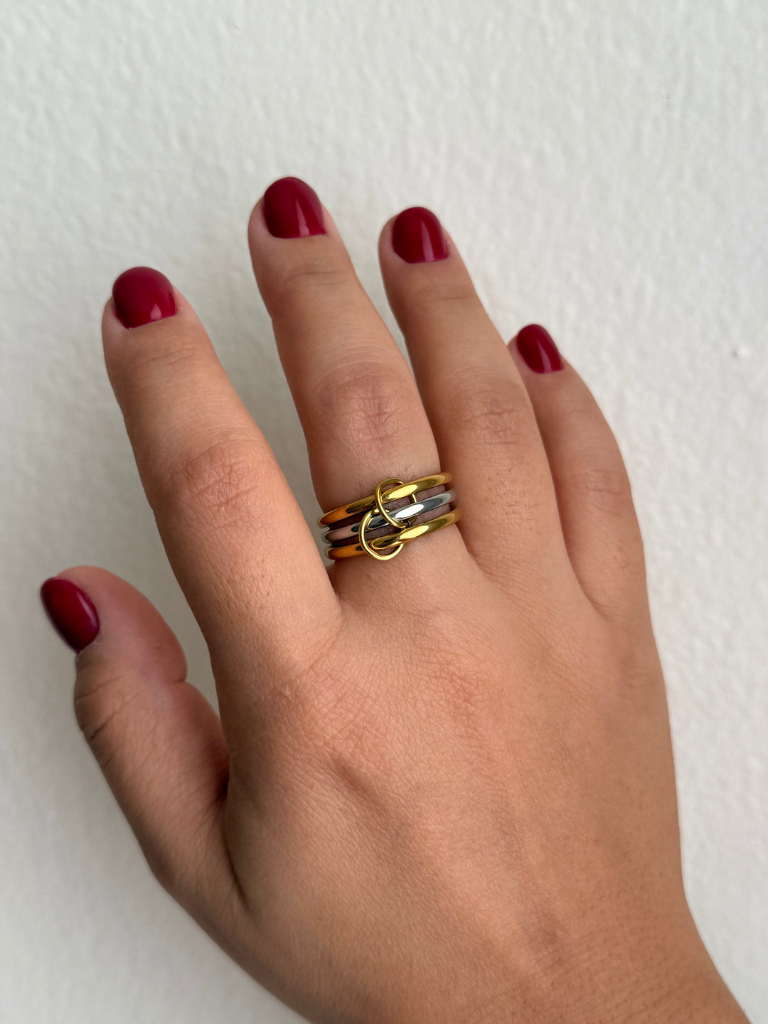 Hanna Two Tone Ring