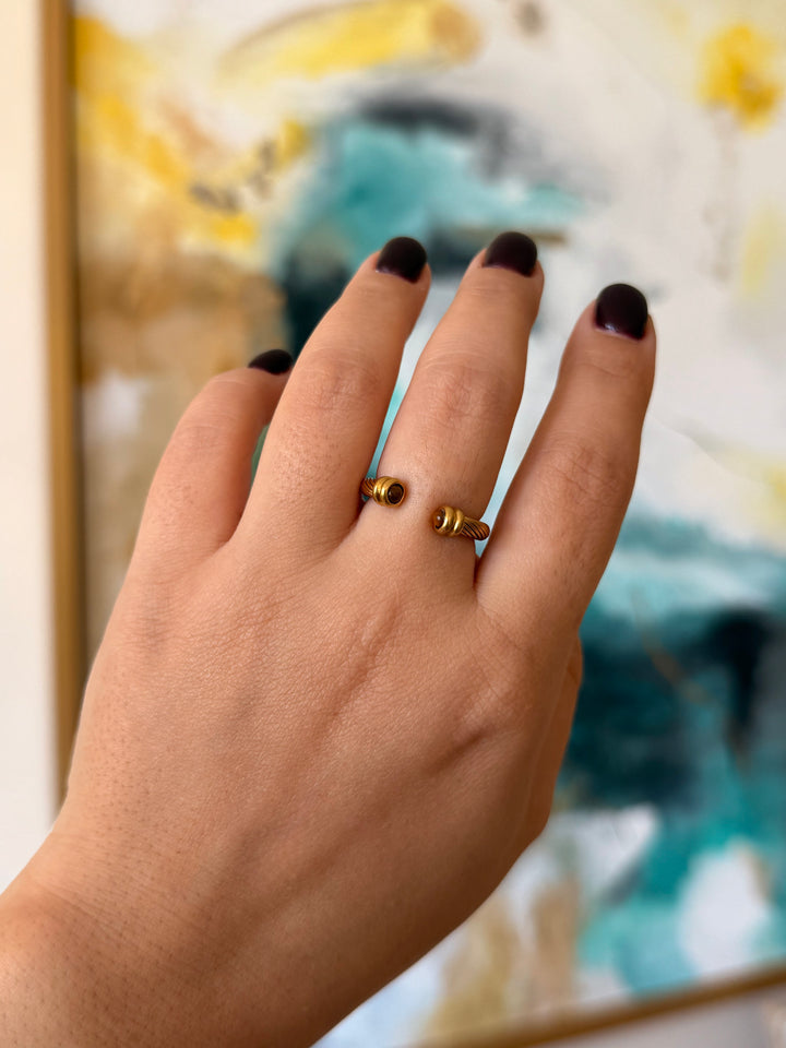 Ash Gold Ring