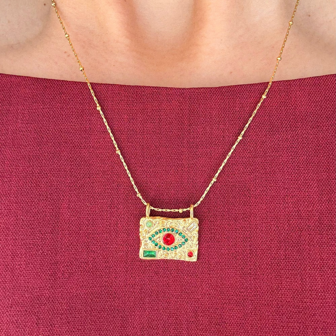 Prunus Eye Necklaces