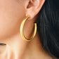 The Perfect Gold Hoops