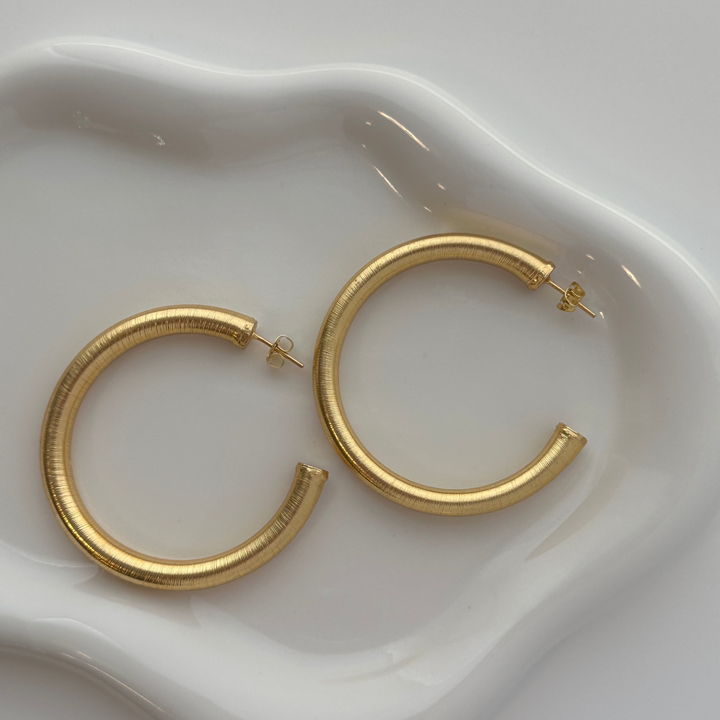 The Perfect Gold Hoops