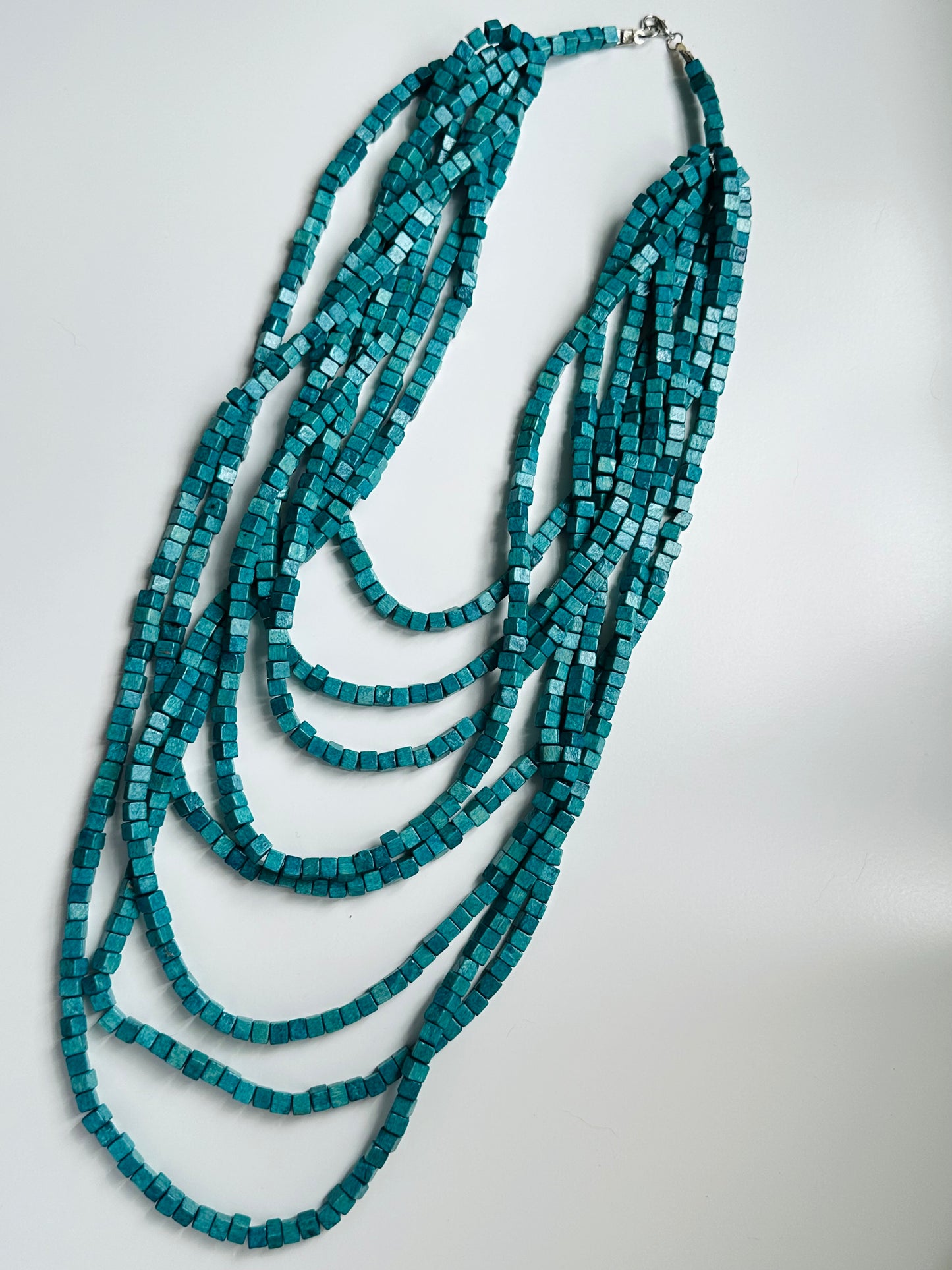 Turquoises Wood Necklaces