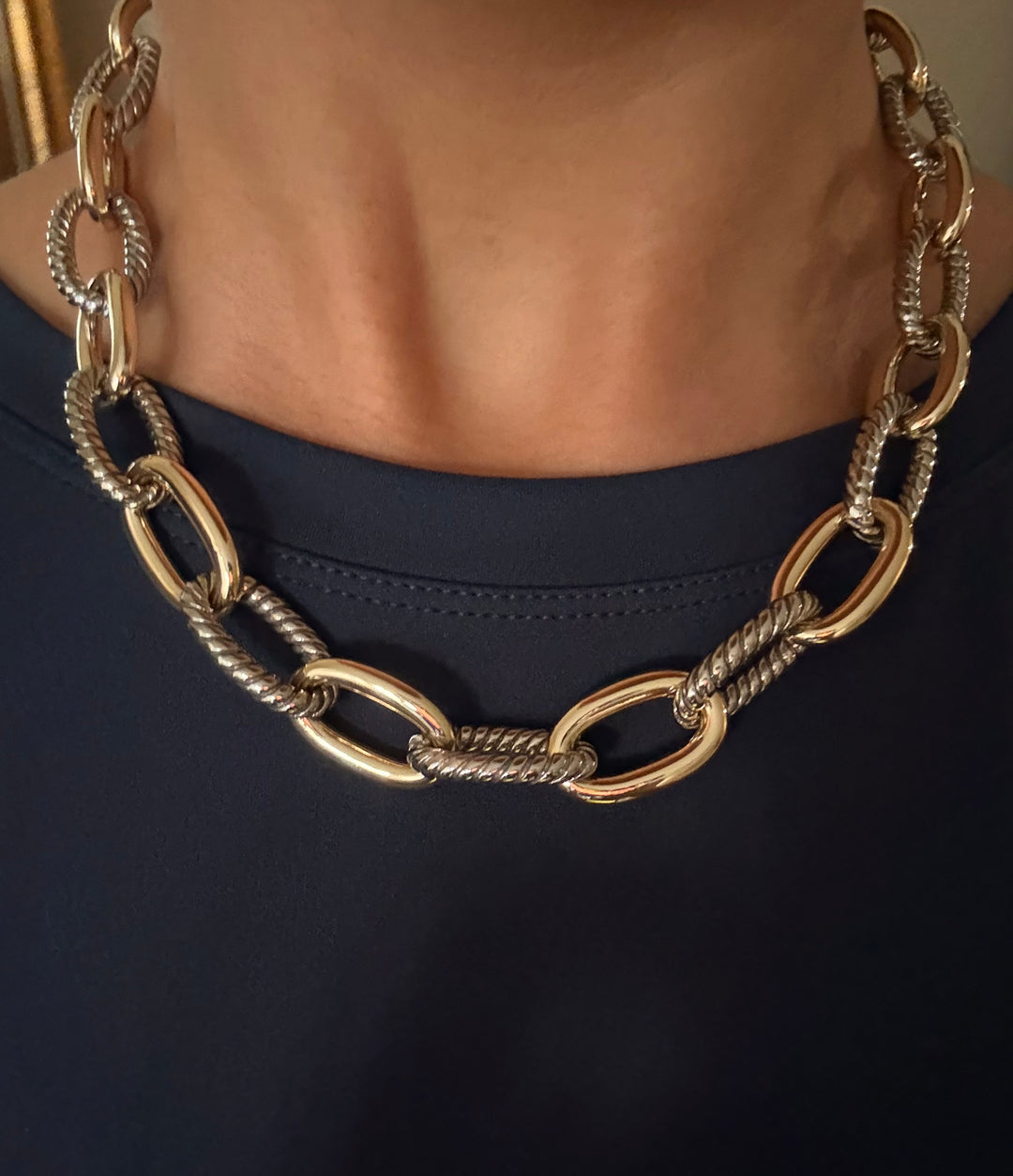 DY Two Tone Necklaces