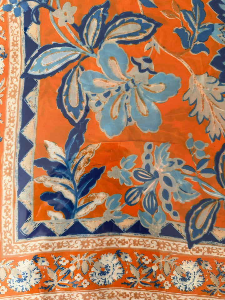 Blue Mandarina Scarf