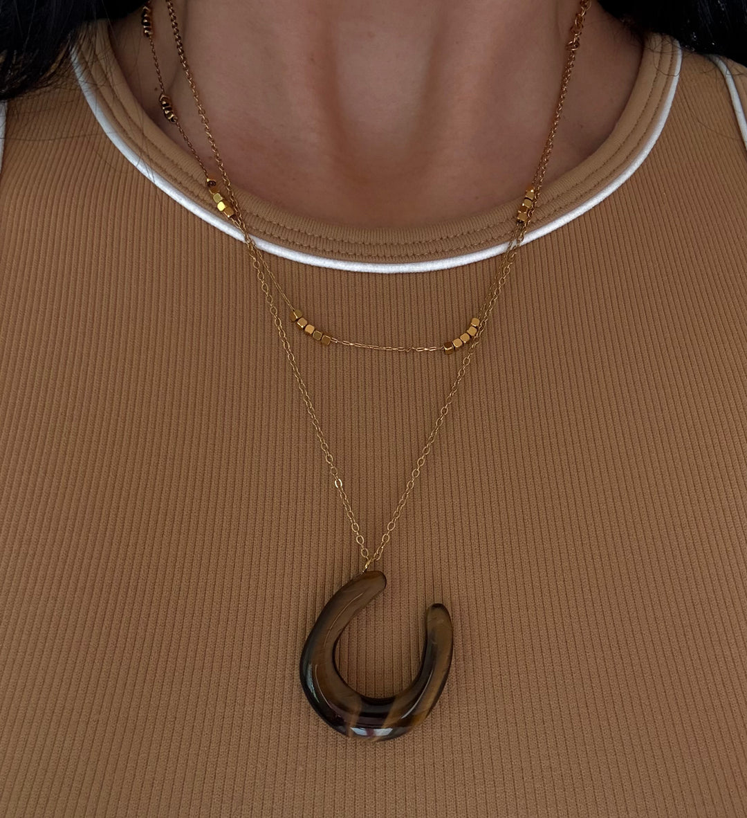 Tiger Eye Stone Necklaces