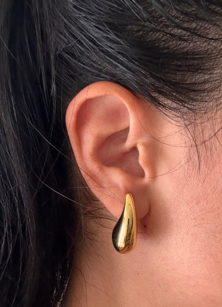 Vottega Gold Medium Earrings