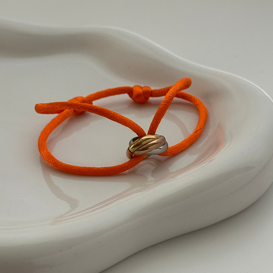 Trinity Bracelet Orange