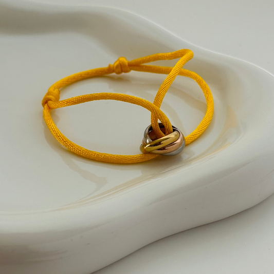 Trinity Bracelet Yellow