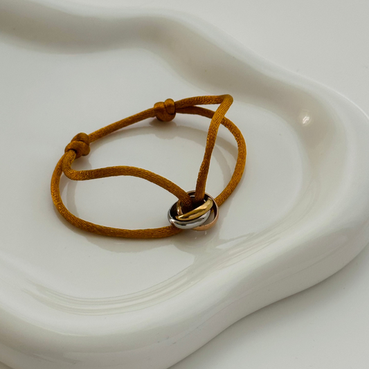 Trinity Bracelet Mustard