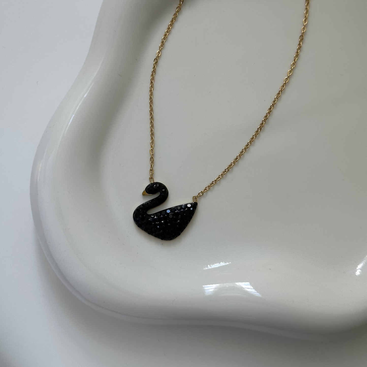 Black Swan Necklaces