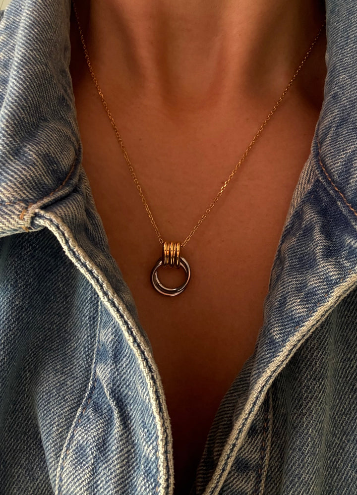 Collares bicolores Olivia