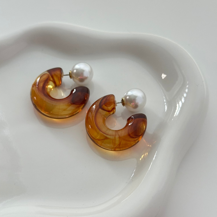 Caramel Fall Earrings