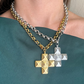 Chary Gold Cross Necklaces