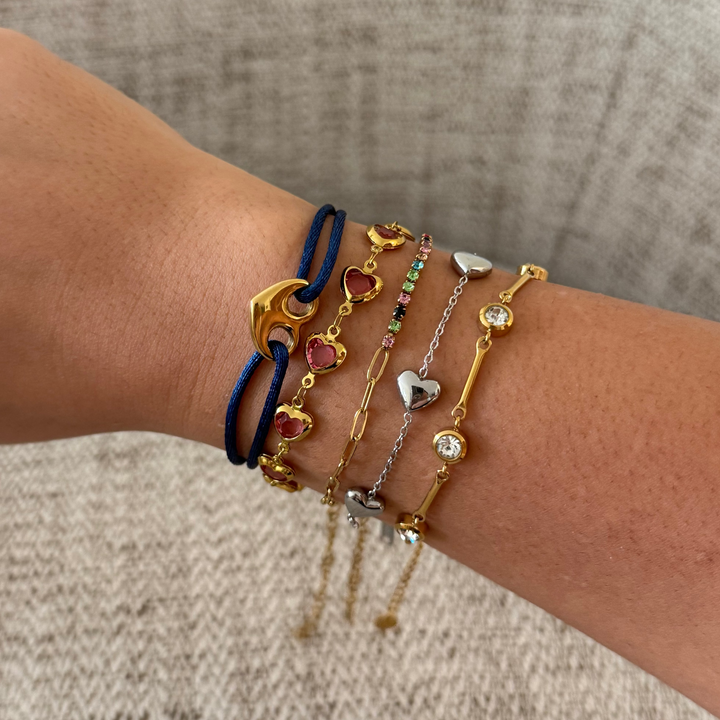 Navy Love Bracelet