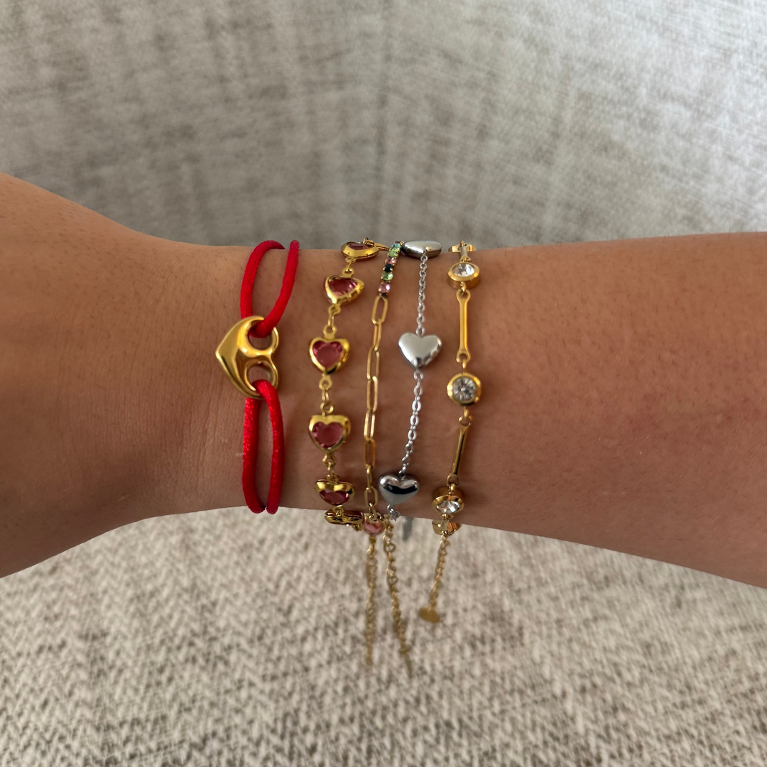 Red Heart Bracelet