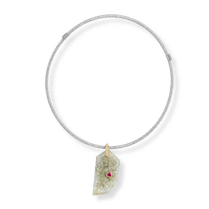 Silver Magnetic Cord Necklaces