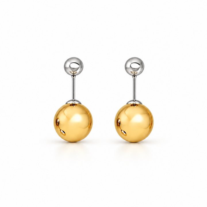 Pendientes de dos tonos Abigail