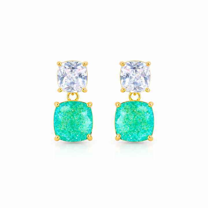 Nora Two Stones Studs