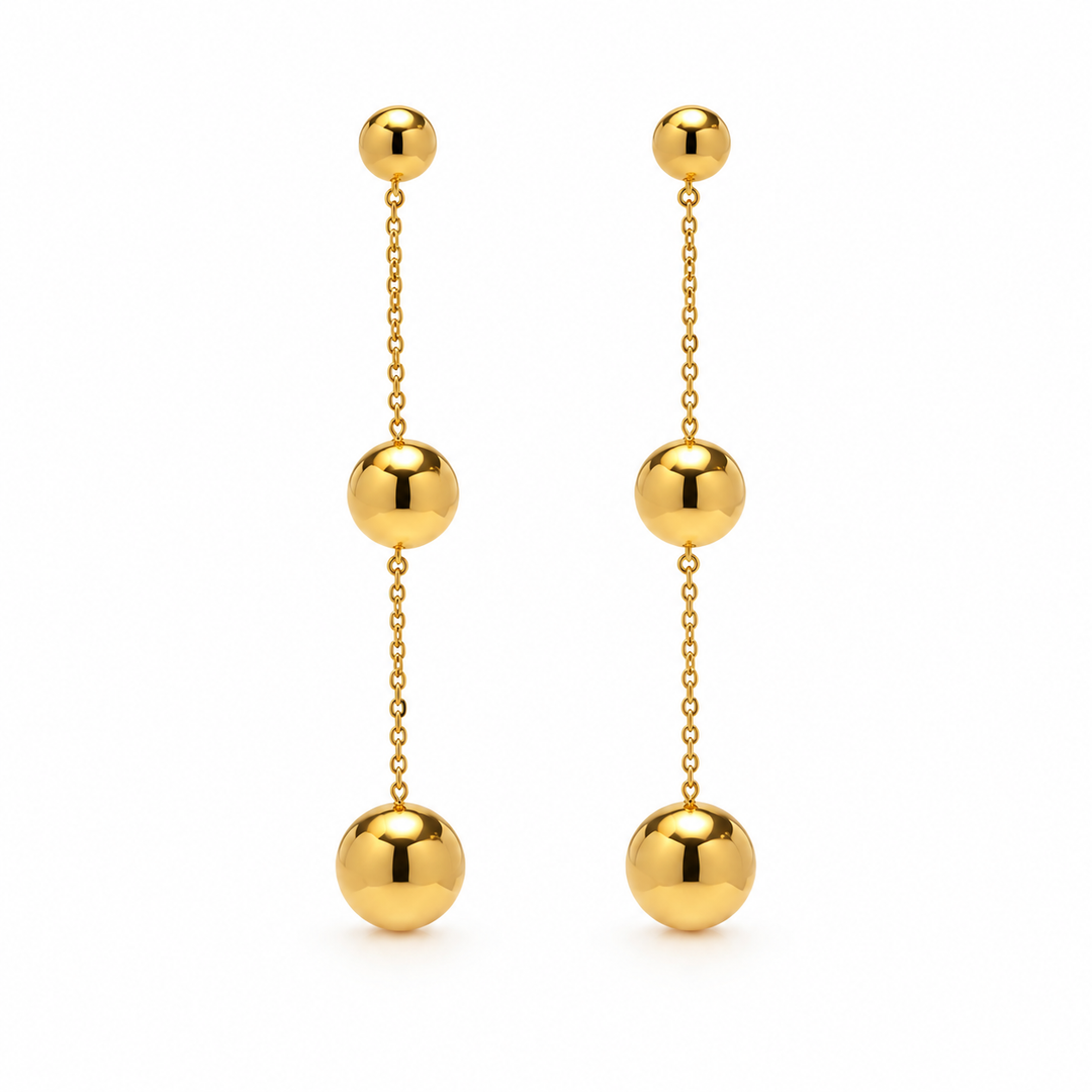 Vivina Gold Ball Drops