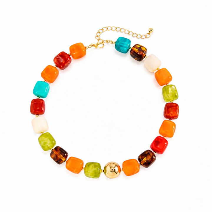 Camila Multicolor Beaded Necklace