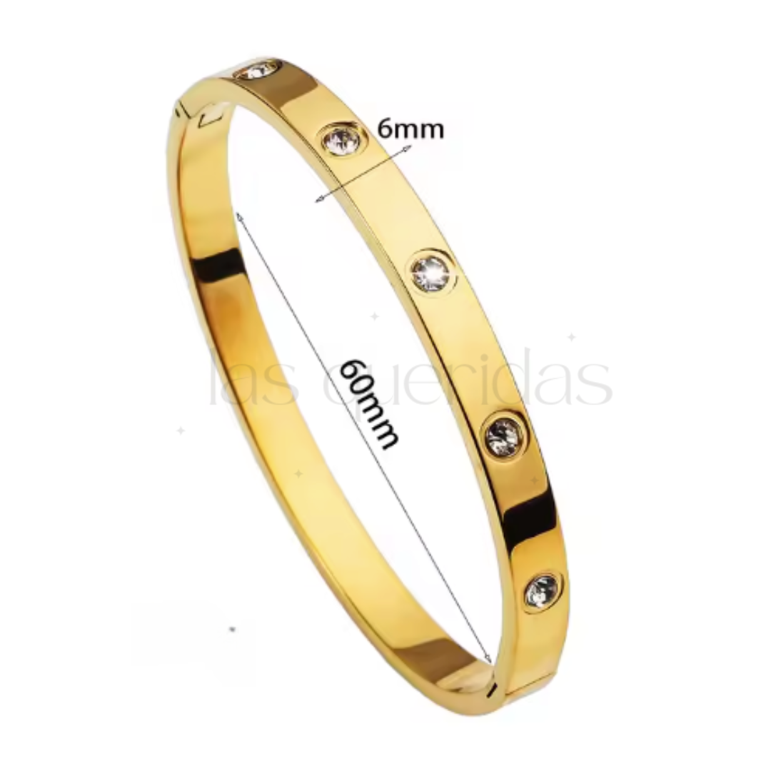Jess Silver Bangle