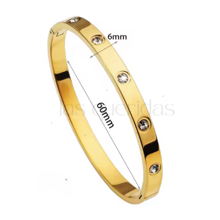 Jess Silver Bangle