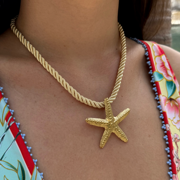 Clarissa Gold Starfish Necklace