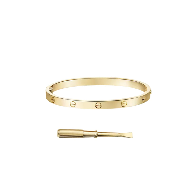 Carti Med Gold Bangle