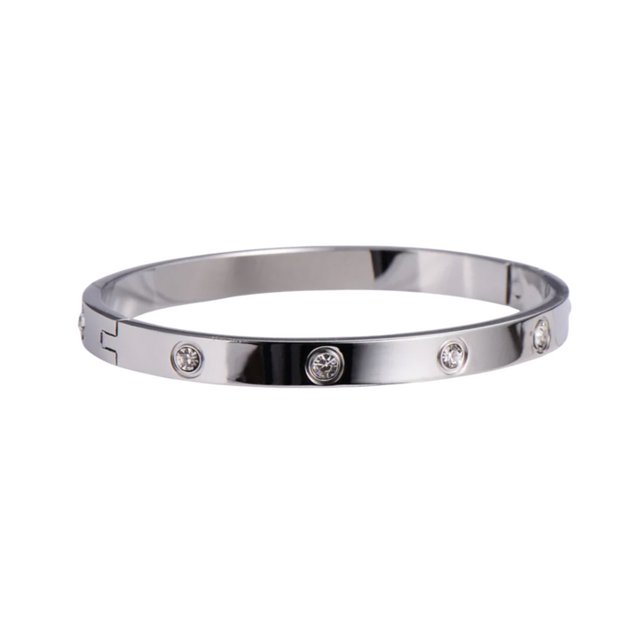 Jess Silver Bangle
