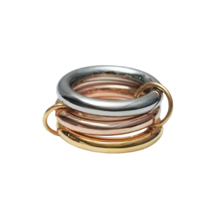 Nelli Three Color Ring