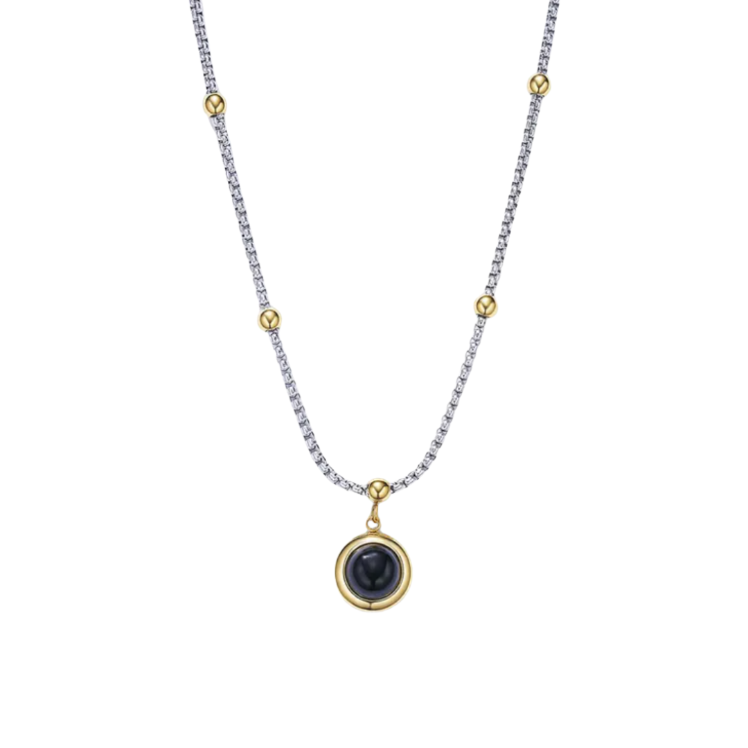 Amorci Two Tone Necklaces