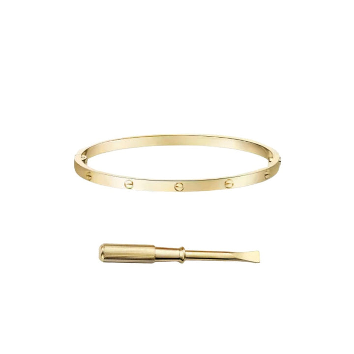 Carti Thin Gold Bangle