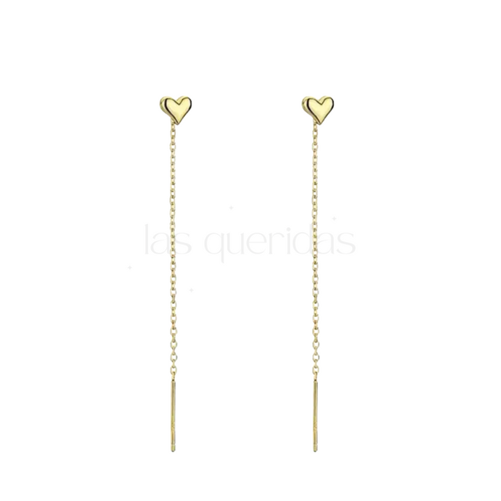 Cute Heart Line Earrings
