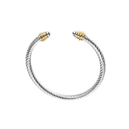 Anton Two Tone Bangle