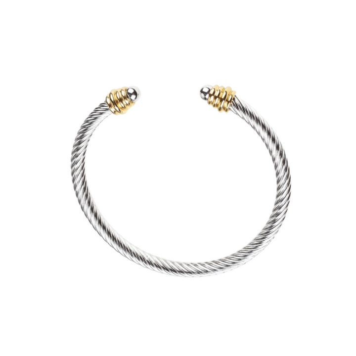 Anton Two Tone Bangle
