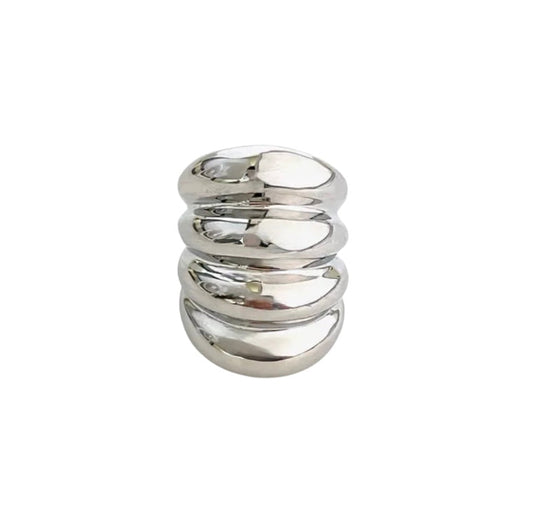Julianna Chunky Ring Silver