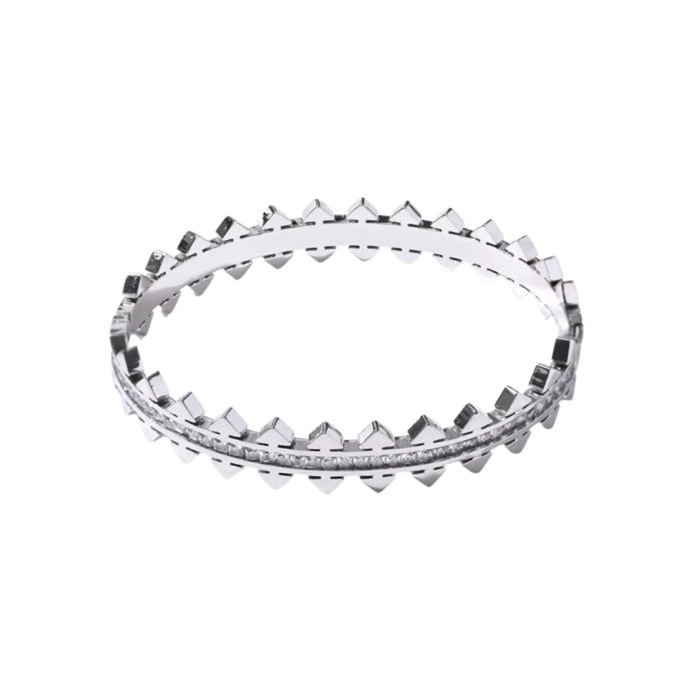 Emma Silver Bangle