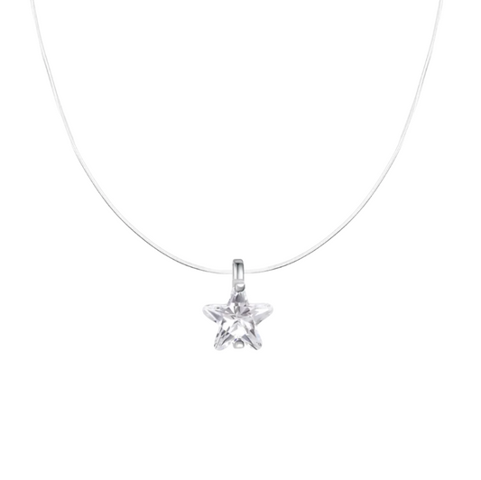 Estrellita Clear Necklaces