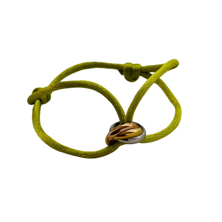 Trinity Bracelet Grass Green