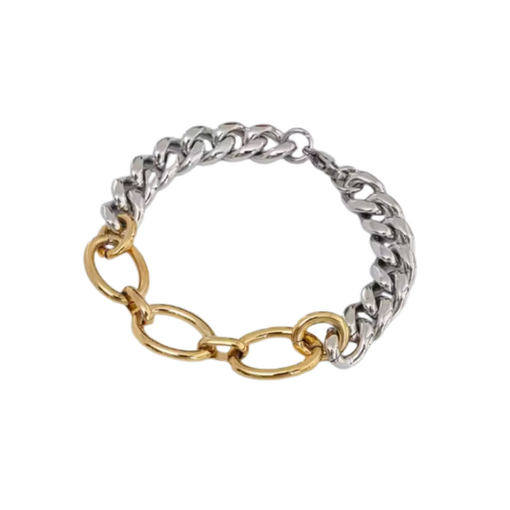 Alicia Two Tone Bracelet