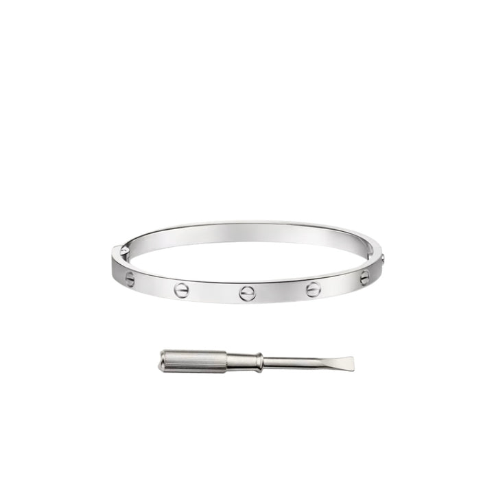 Carti Med Silver Bangle