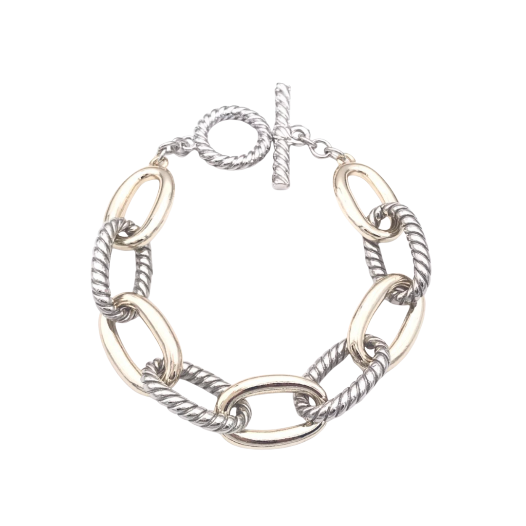 DY Two Tone Bracelet