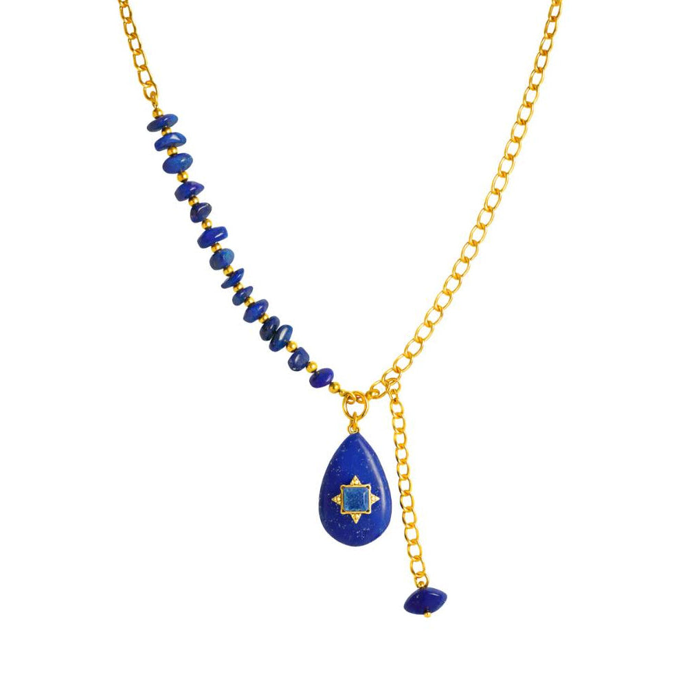 Blue Drop Necklaces