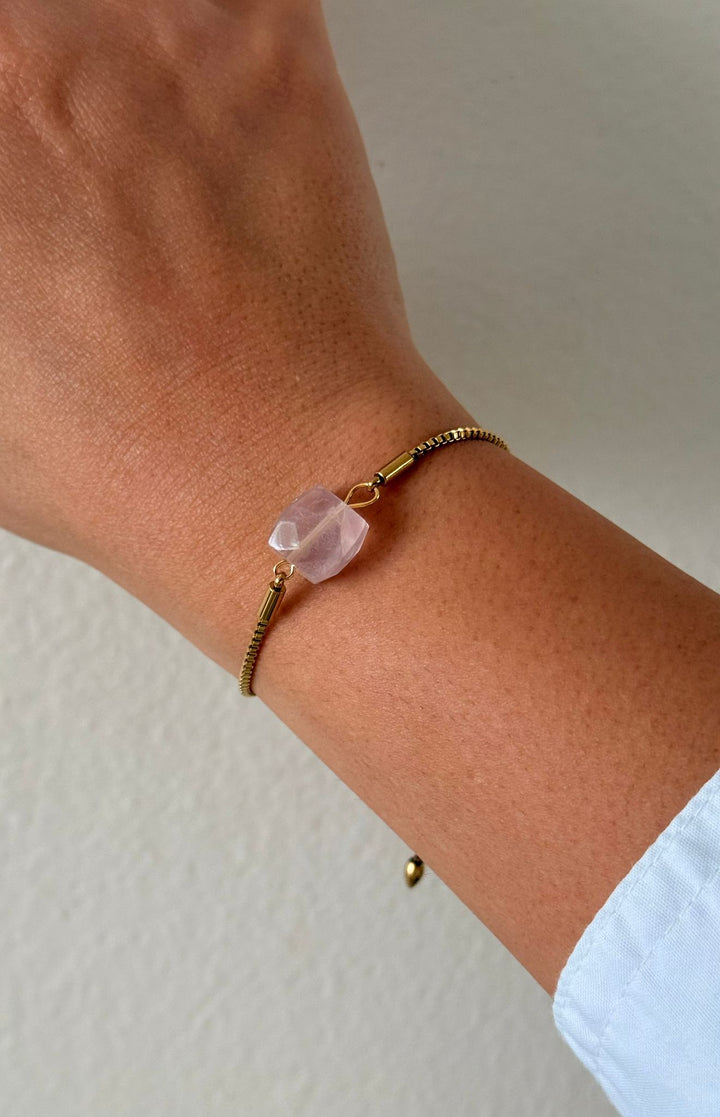 Pink Prism Bracelet
