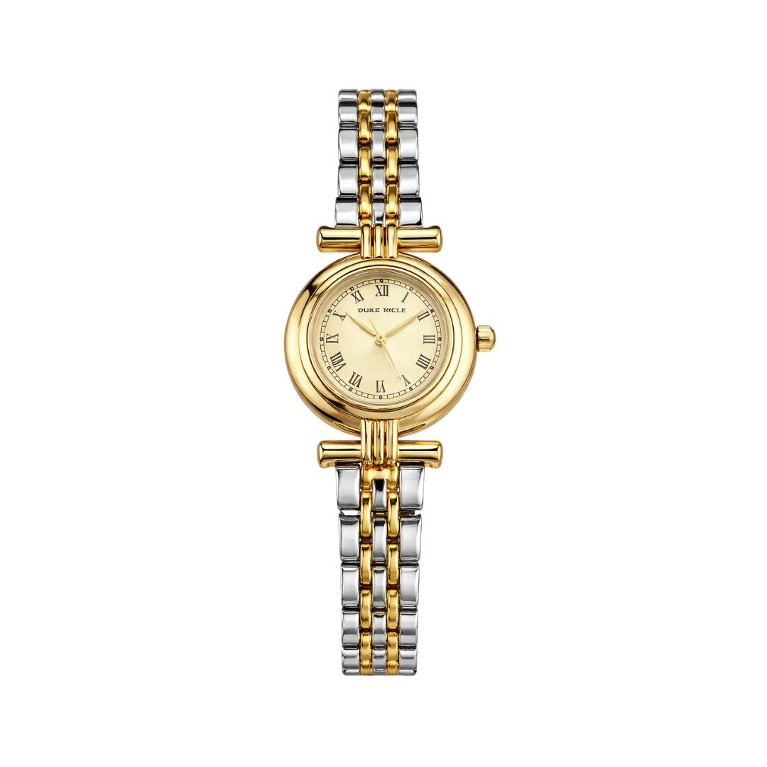 Gold Double Link Two-tone Watch